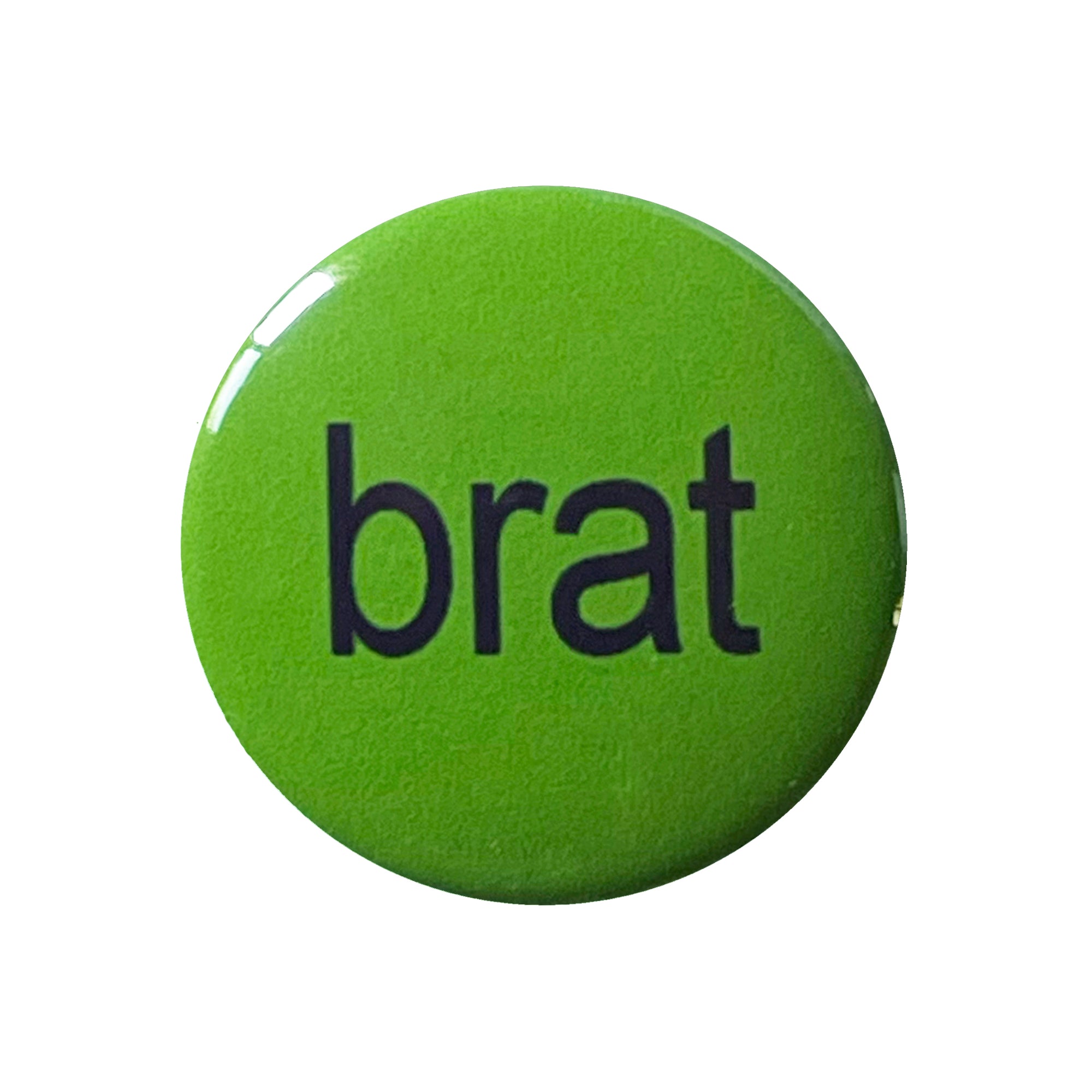 Brat Pinback Button