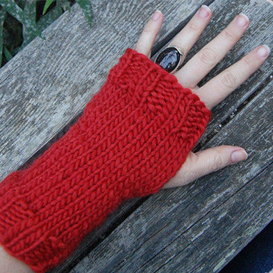 Outer Sunset Unisex Fingerless Mitts - Tanya Madoff