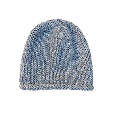 Organic Merino Wool Baby Hat - Gray Heather