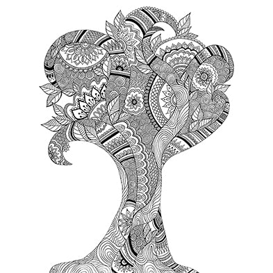 Mandala Tree Print - Tanya Madoff